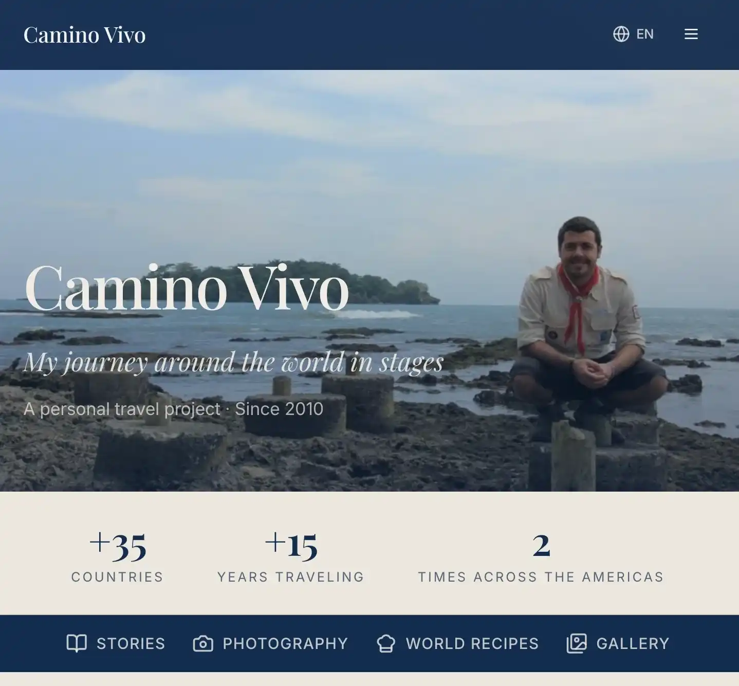 Camino Vivo — Personal journey · travels & recipes