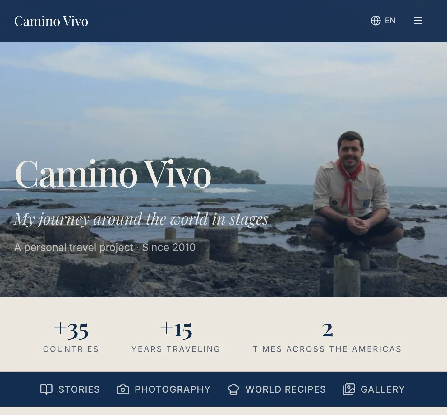 Camino Vivo — Personal journey · travels & recipes