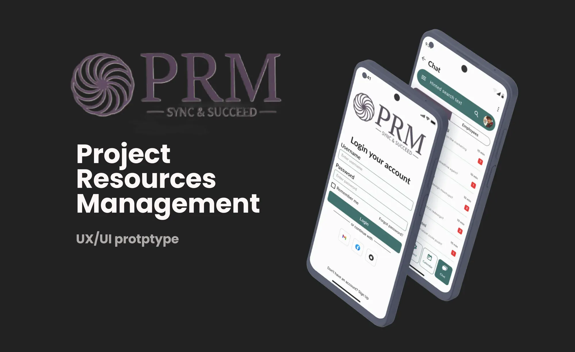 PRM — UX/UI App Design