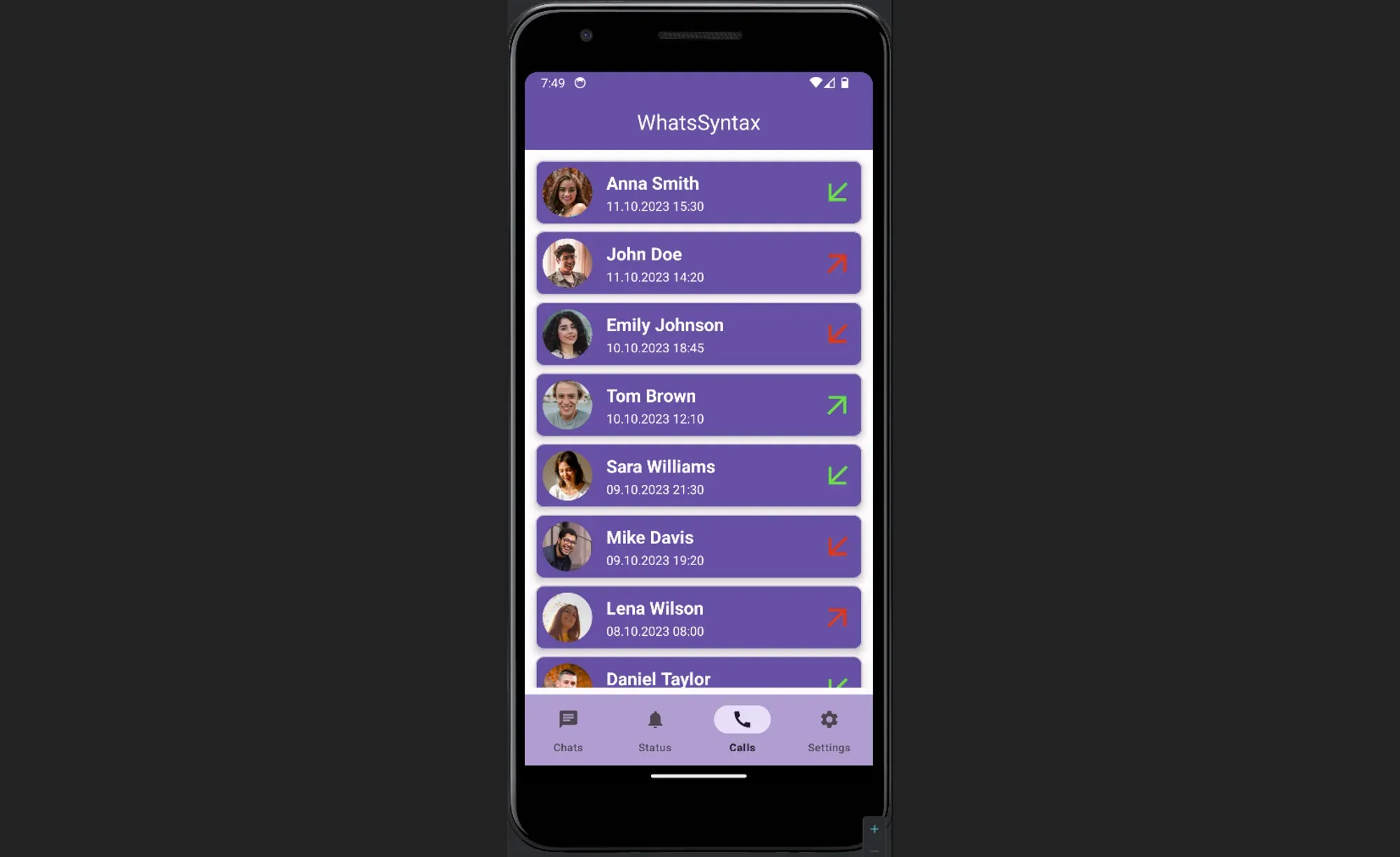 WhatsApp Clone — Android App