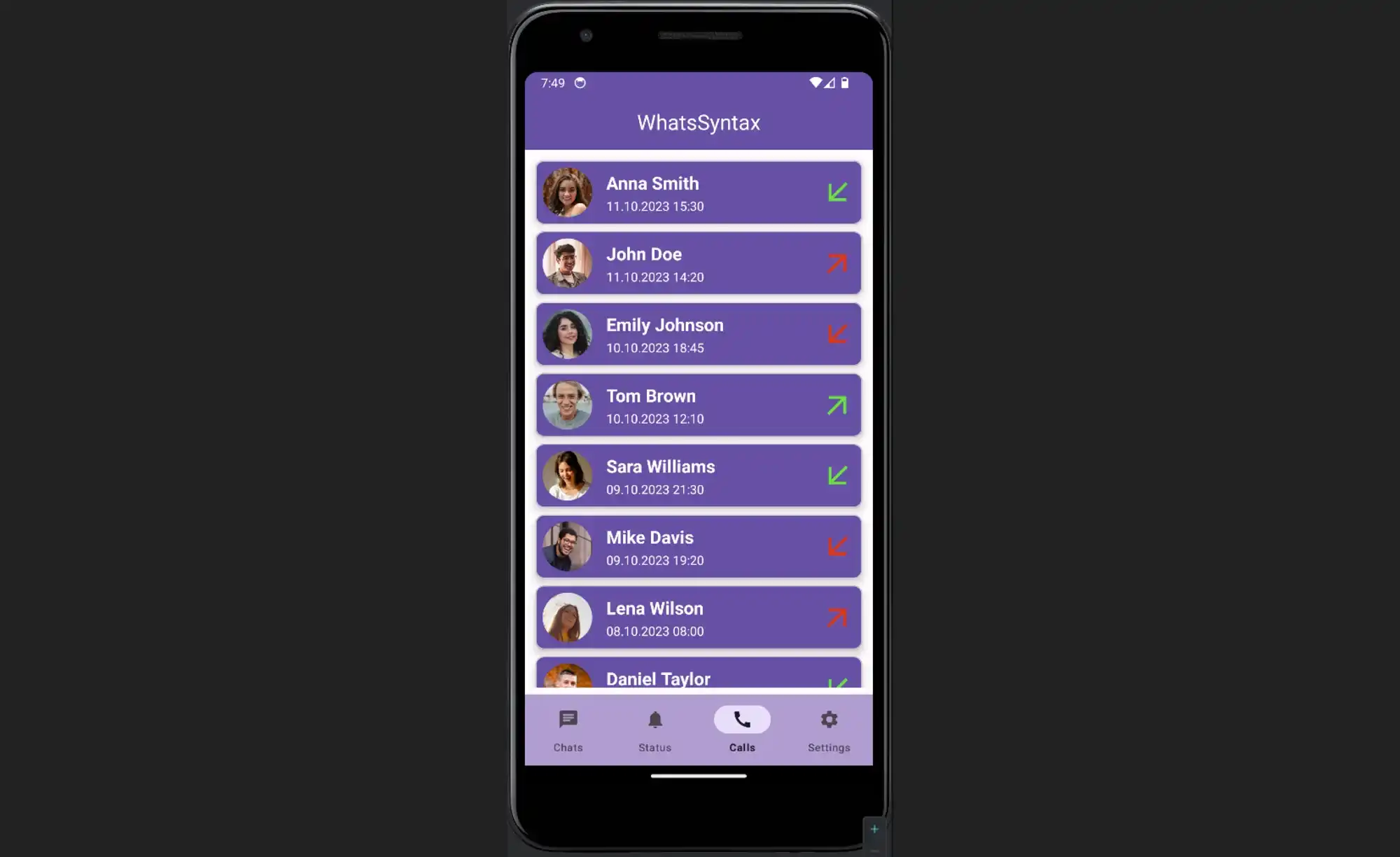 WhatsApp Clone — Android App