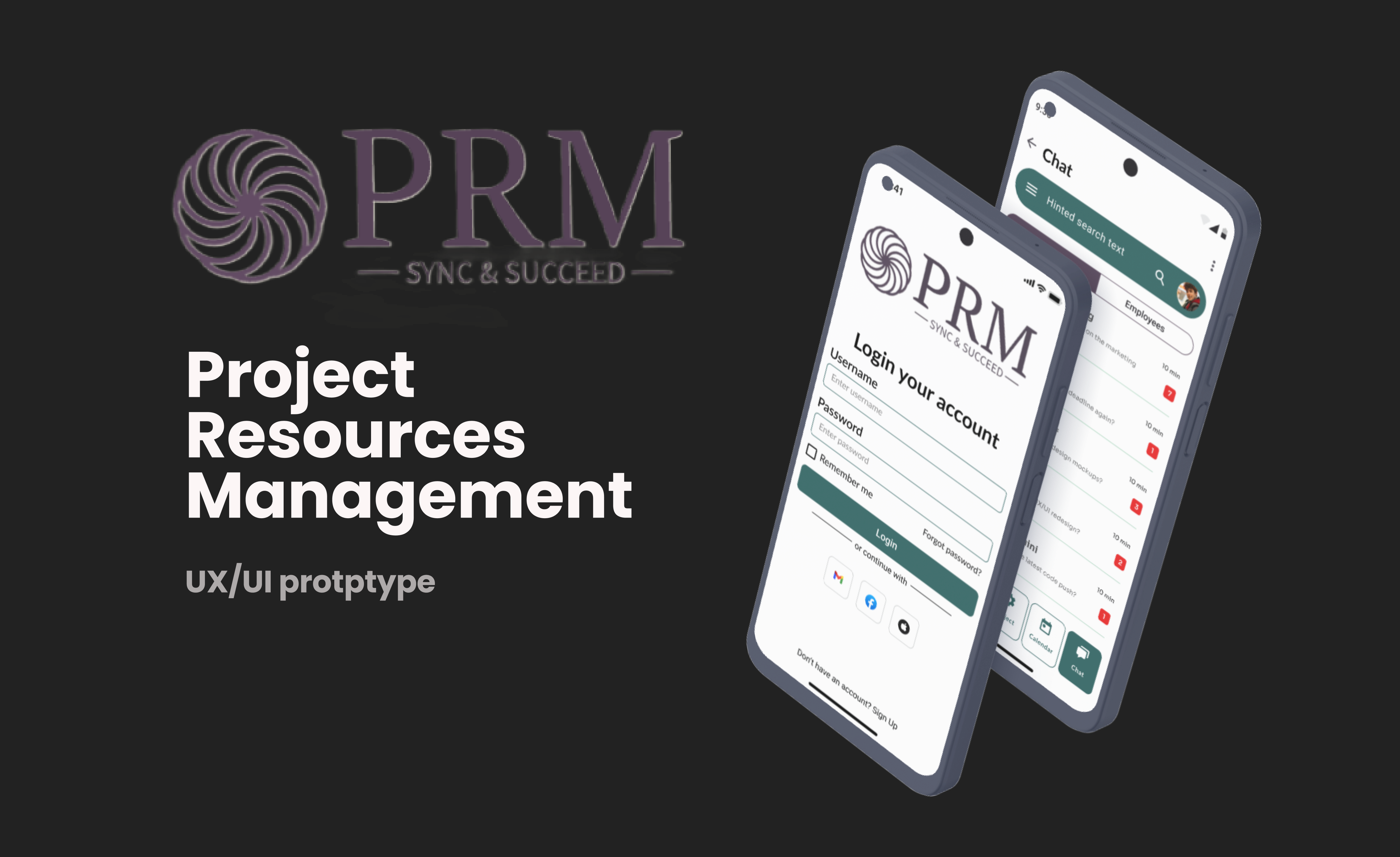 PRM App Design